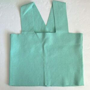 House of Harlow 1960 Mint Wide Strap Compression Tank Top